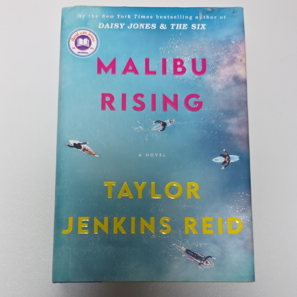 Malibu Rising by Taylor Jenkins Reid Hardcover Book